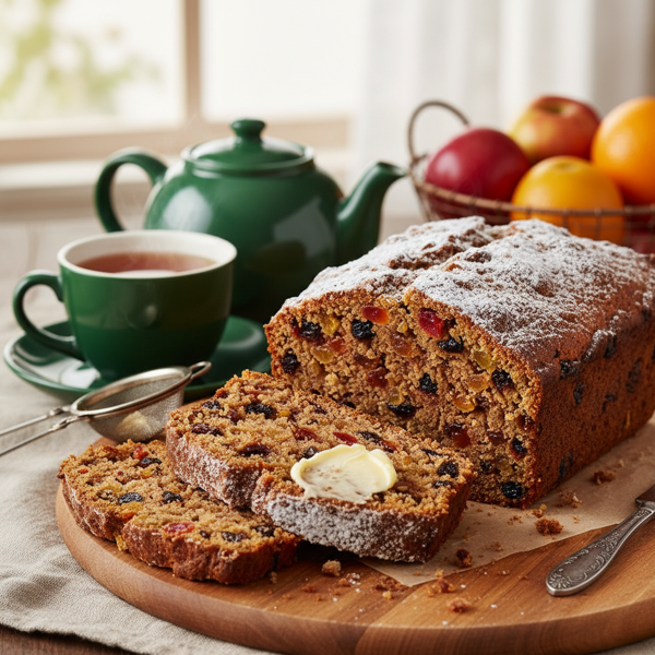 Traditional Irish Fruit Tea Loaf recipe