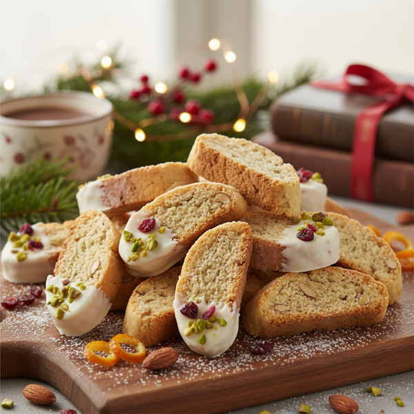 Traditional Italian Christmas Biscotti recipe