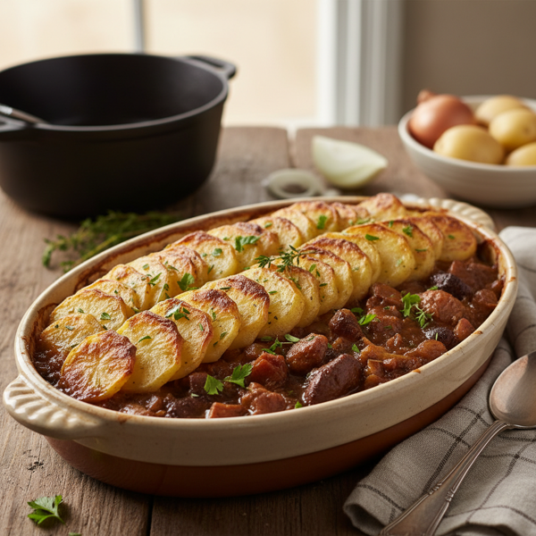 Traditional Lamb and Kidney Lancashire Hotpot recipe
