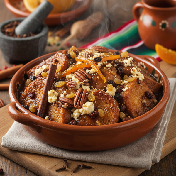 Traditional Lenten Capirotada recipe