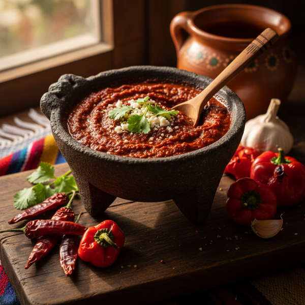 Traditional Mexican Chili Pepper Sauce recipe