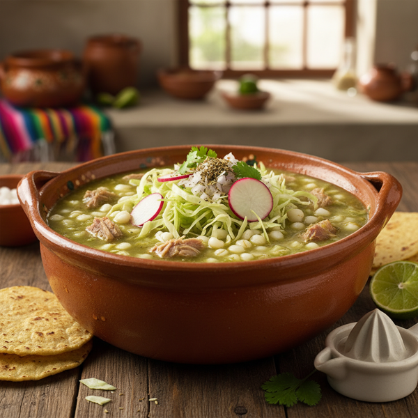 Traditional Mexican Pozole Verde recipe