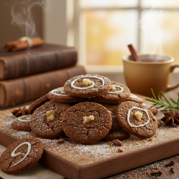 Traditional Moravian Spice Cookies recipe