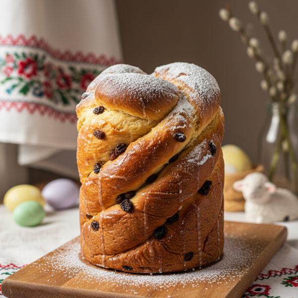 Traditional Polish Easter Bread (Babka) recipe