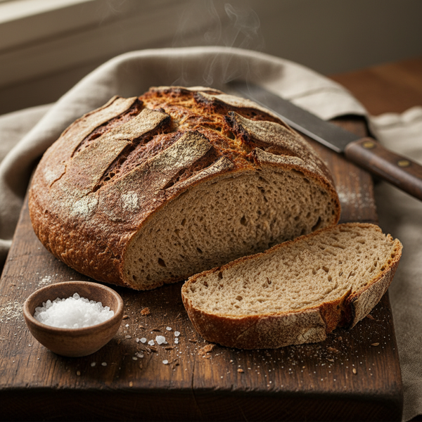 Traditional Polish Sourdough Rye Bread recipe