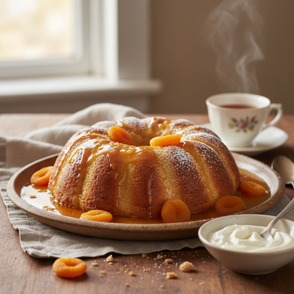 Traditional South African Apricot Roly-Poly recipe
