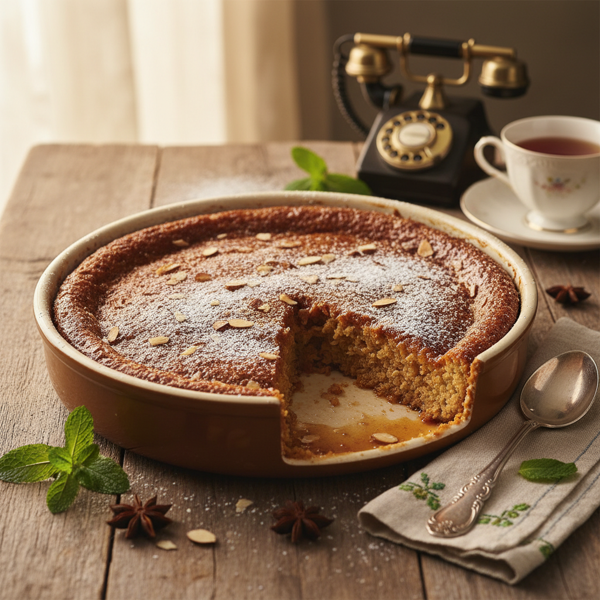 Traditional South African Telephone Pudding recipe