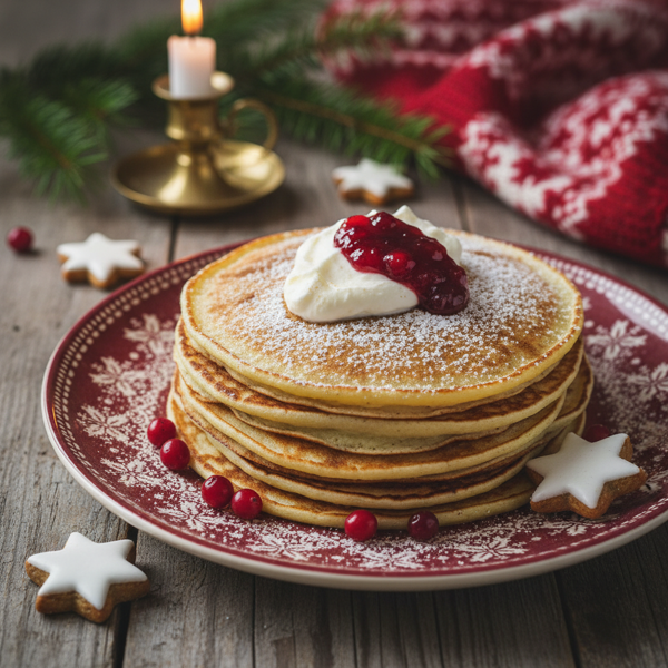 Traditional Swedish Christmas Pancakes recipe