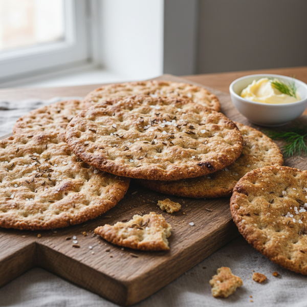 Traditional Swedish Knäckebröd recipe