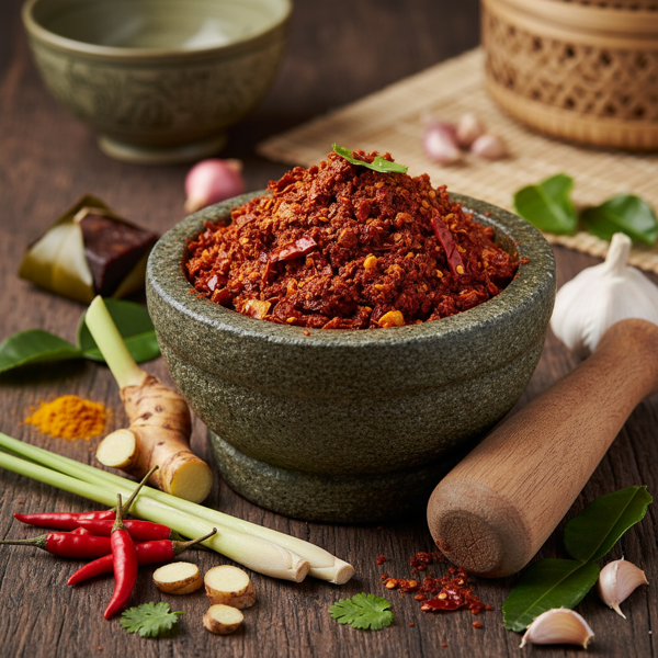 Traditional Thai Red Curry Paste recipe