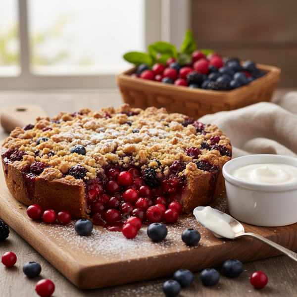 Triple Berry Cranberry Bliss recipe