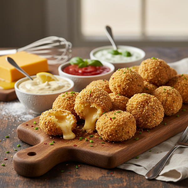 Triple Delight Cheese Balls recipe