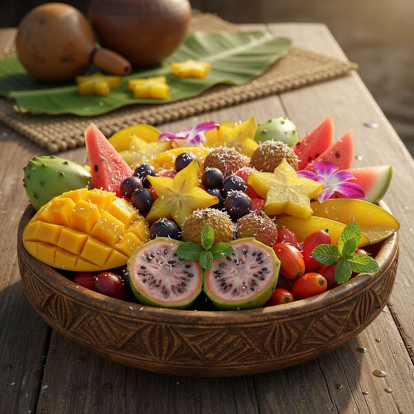 Tropical African Fruit Medley recipe