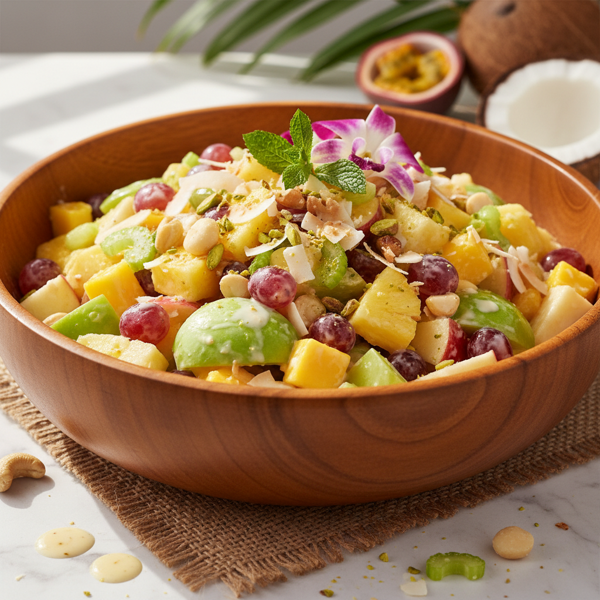 Tropical Apple Waldorf Salad recipe