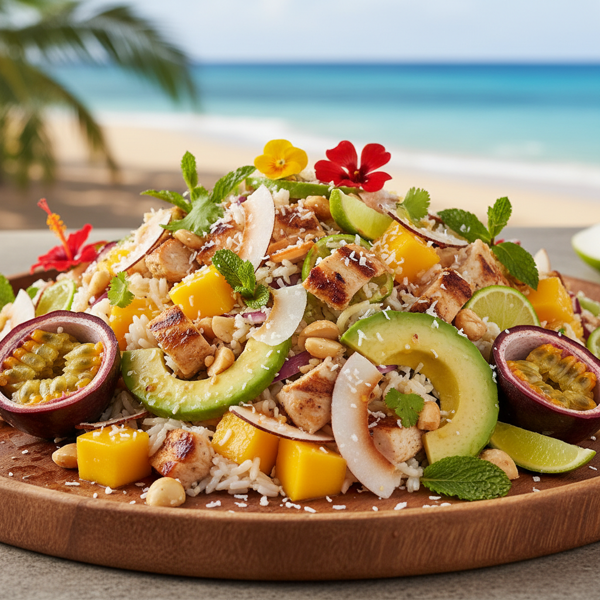 Tropical Aussie Rice Salad recipe