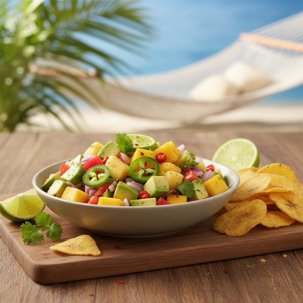Tropical Avocado-Mango Salsa recipe