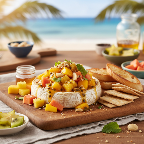 Tropical Baked Brie Delight recipe