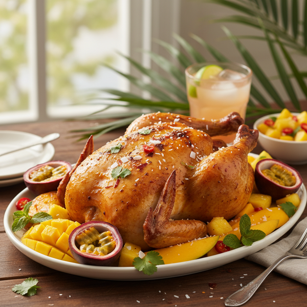 Tropical Baked Chicken Delight recipe