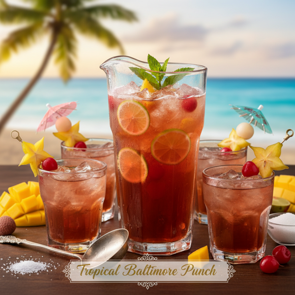 Tropical Baltimore Punch recipe