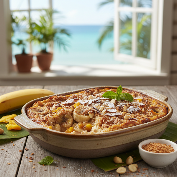 Tropical Banana Bliss Casserole recipe