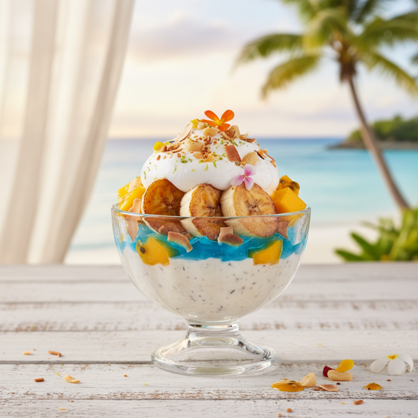 Tropical Banana Coconut Splash recipe