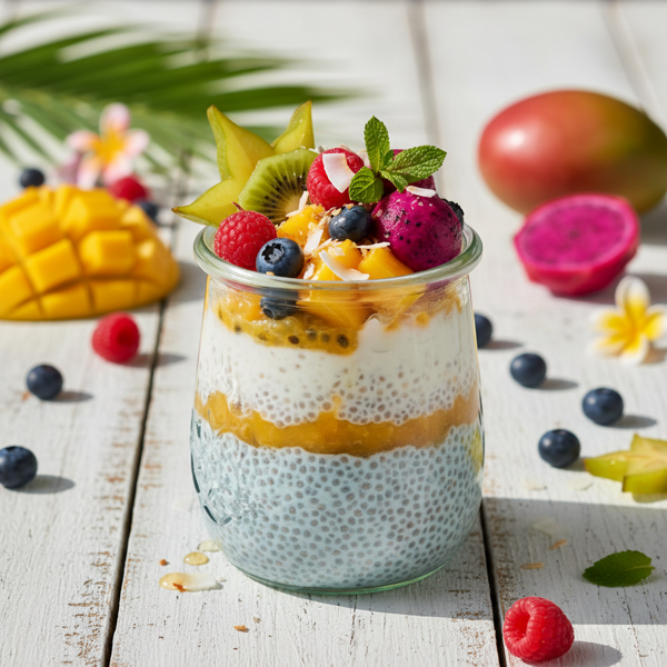 Tropical Berry Bliss recipe