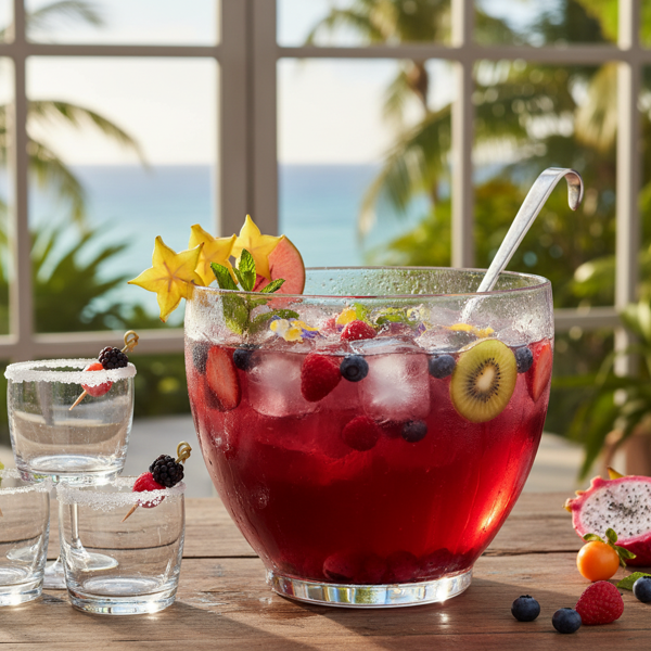 Tropical Berry Bliss Punch recipe