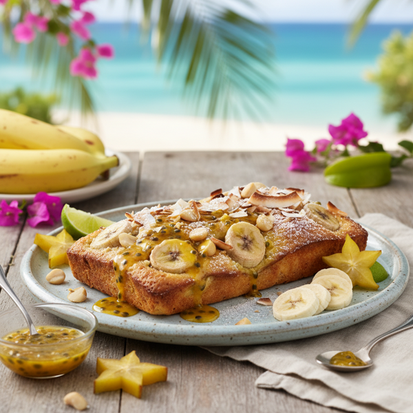 Tropical Bliss Banana Bake recipe