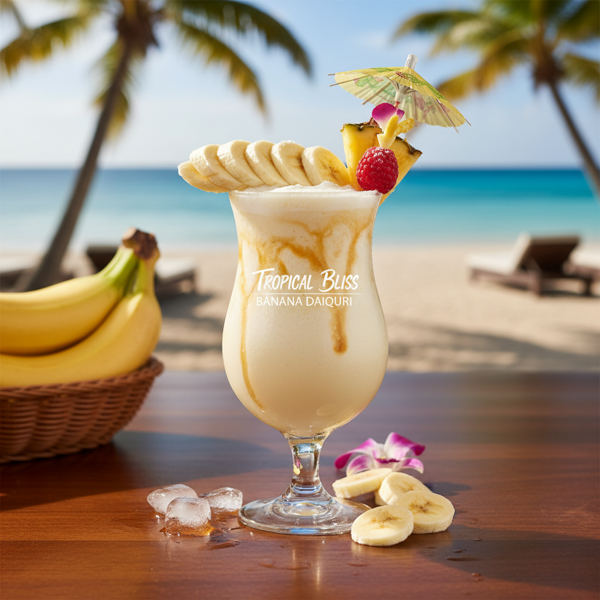 Tropical Bliss Banana Daiquiri recipe