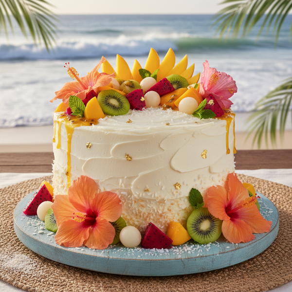 Tropical Bliss Cake recipe