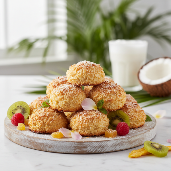 Tropical Bliss Coconut Macaroons recipe