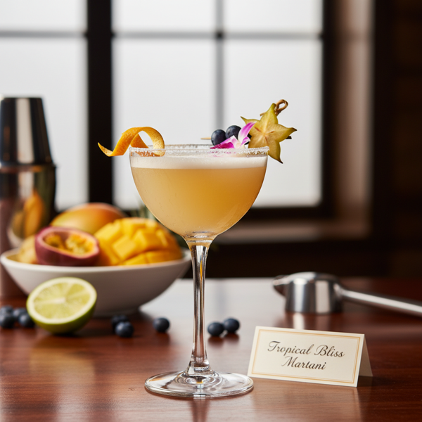 Tropical Bliss Martini recipe