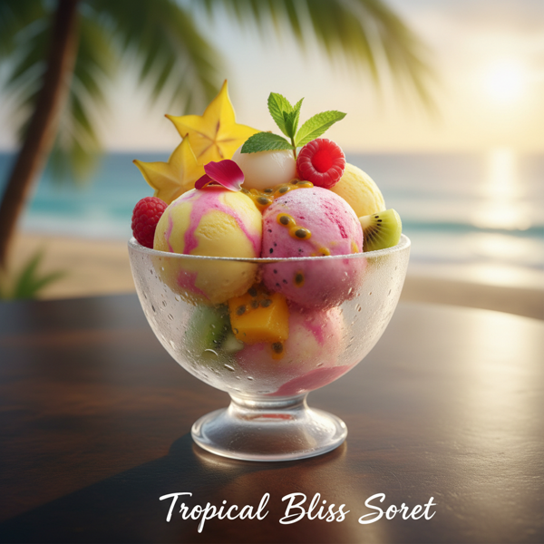 Tropical Bliss Sorbet recipe