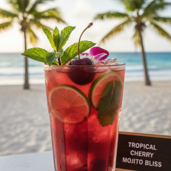 Tropical Cherry Mojito Bliss recipe