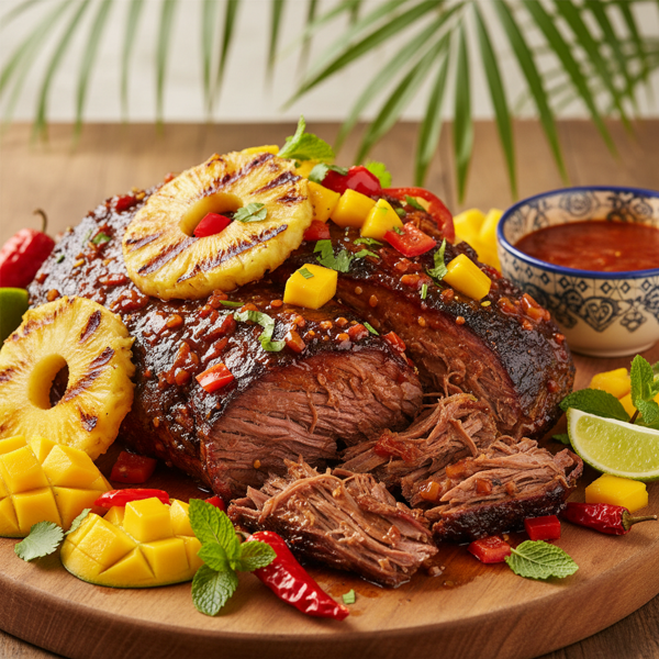 Tropical Chipotle Beef Chuck Roast recipe