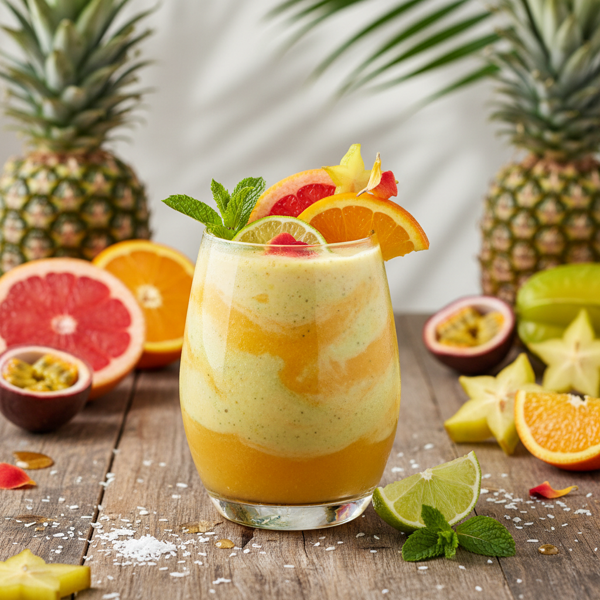 Tropical Citrus Delight Smoothie recipe