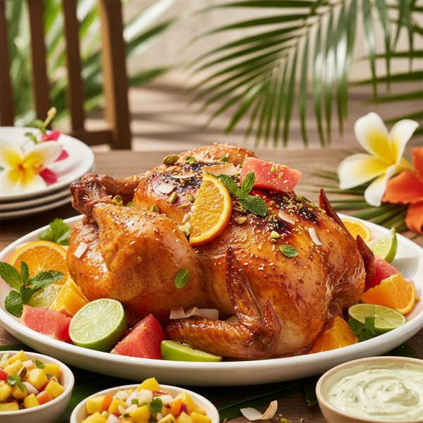 Tropical Citrus Glazed Chicken recipe