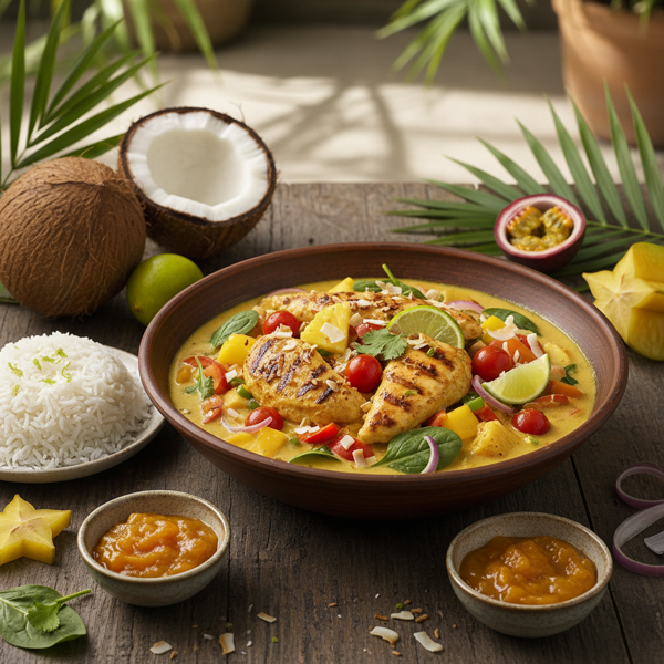 Tropical Coconut Chicken Curry recipe
