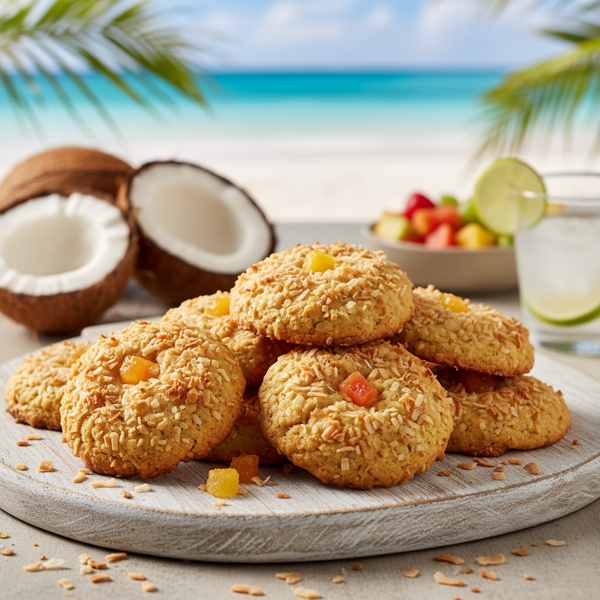 Tropical Coconut Delight Cookies recipe
