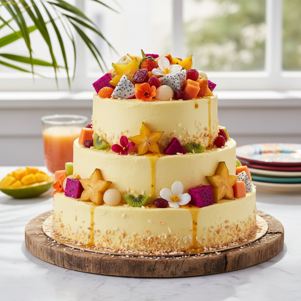 Tropical Delight Cake recipe