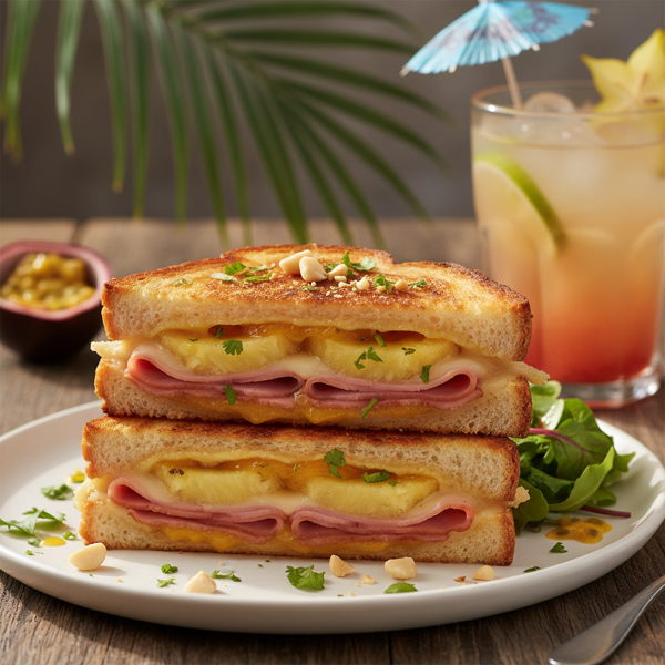 Tropical Delight Croque Monsieur recipe