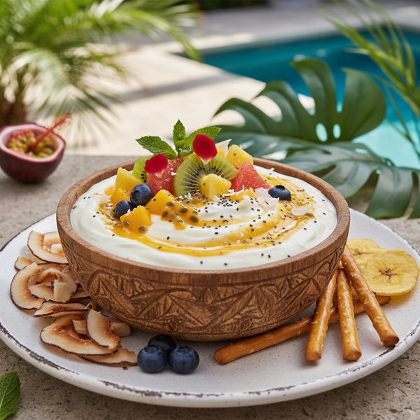 Tropical Delight Yogurt Dip recipe