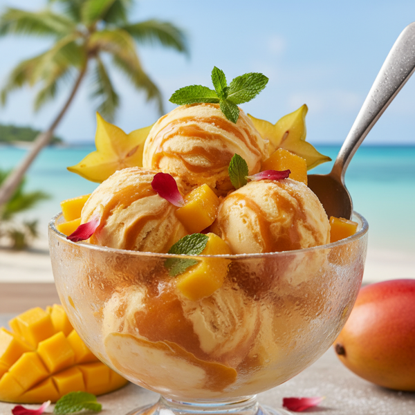 Tropical Dream Mango Gelato recipe