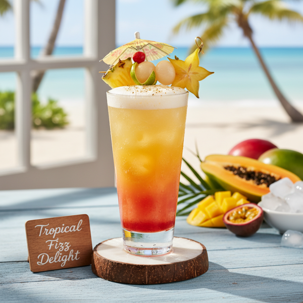 Tropical Fizz Delight recipe