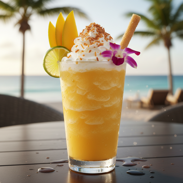 Tropical Frozen Mango Margarita recipe