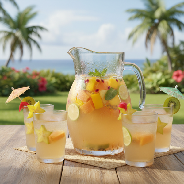 Tropical Fruit Agua Fresca recipe