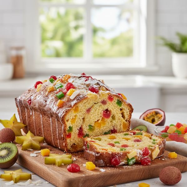 Tropical Fruit Cocktail Bread recipe