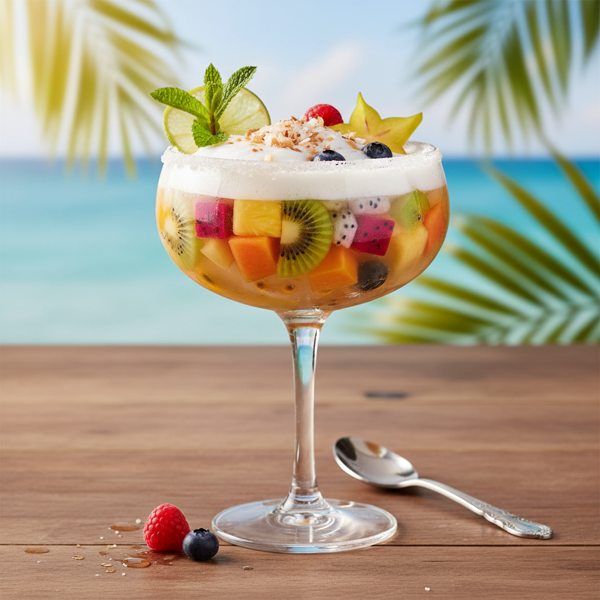 Tropical Fruit Cocktail Delight recipe
