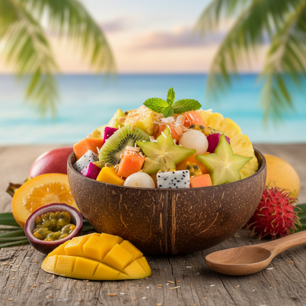 Tropical Fruit Delight Salad recipe