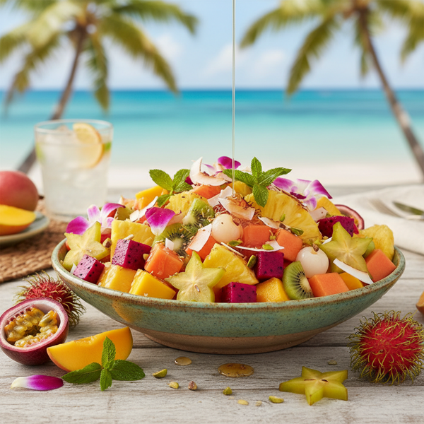 Tropical Fruit Fiesta Salad recipe